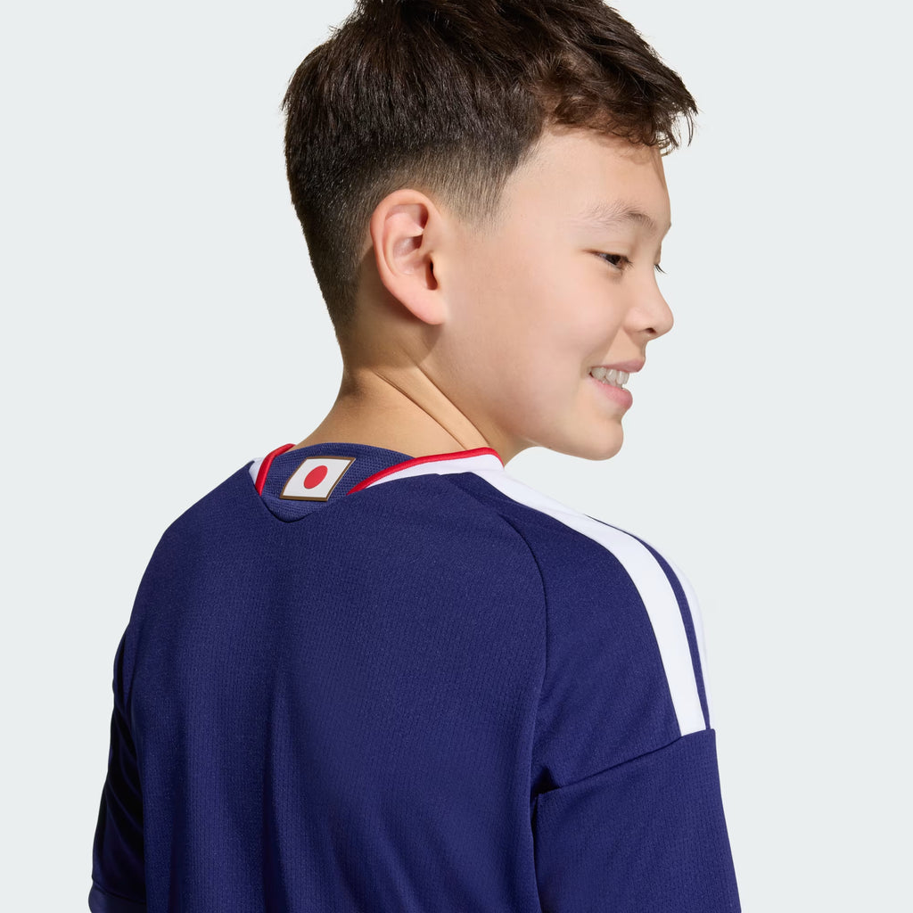 adidas Japan Home Youth Soccer Jersey 2026 Blue