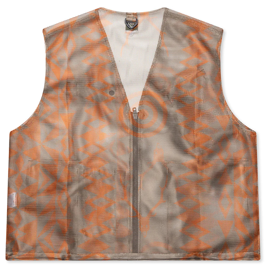 Heavyweight Mesh Bush Trek Vest Native Sand Taupe