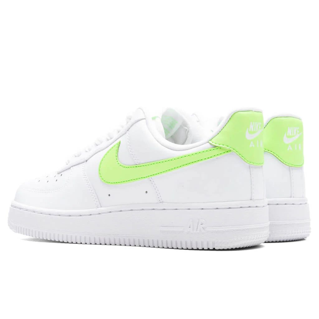 Womens Air Force 1 White Lime Blast