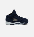 Air Jordan 5 Retro Midnight Navy Infant Toddler Lifestyle Shoe Midnight Navy Black Football Grey