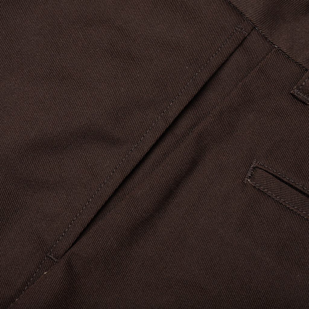 Dickies Pleated Trousers Brown