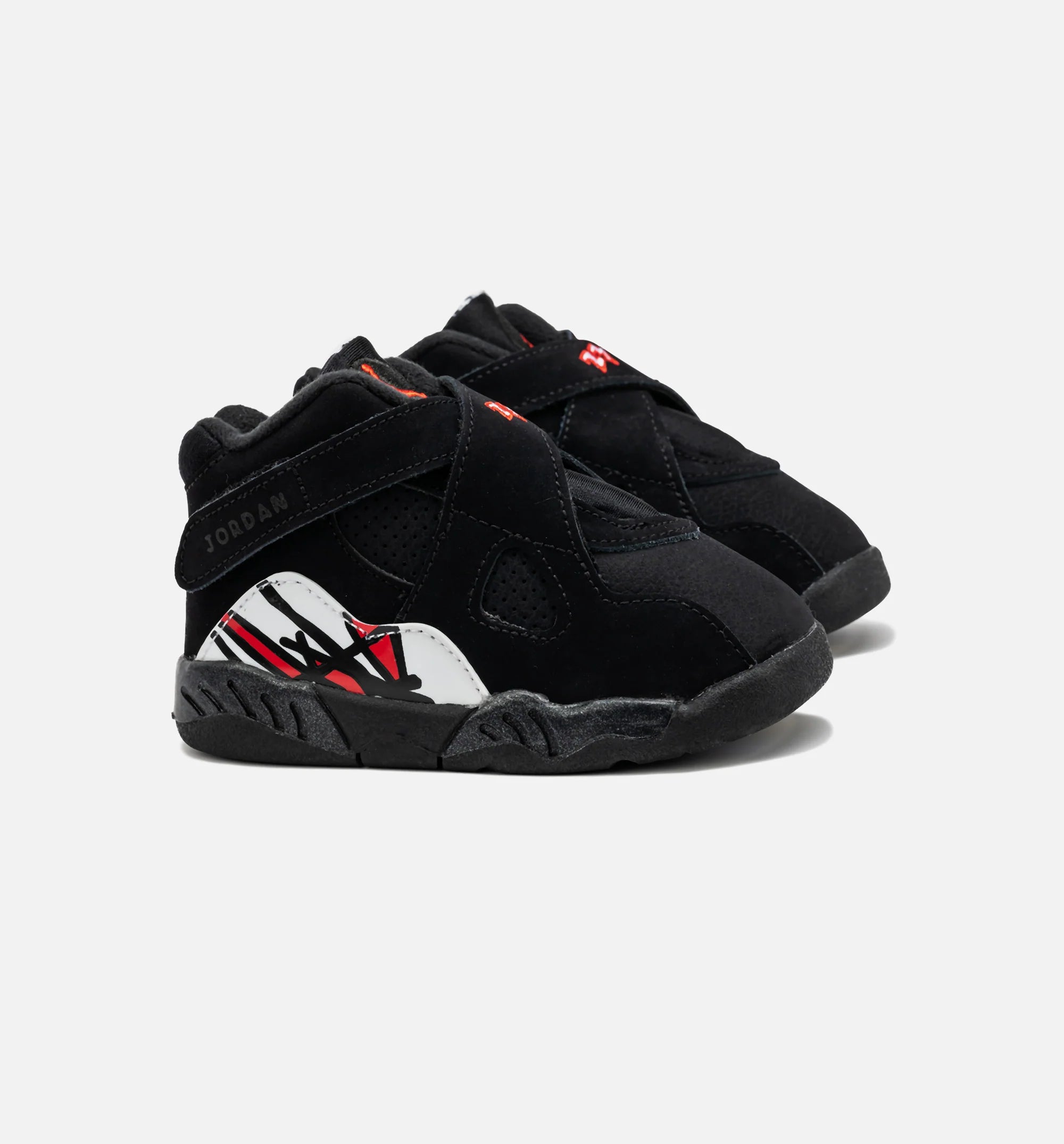Air Jordan 8 Retro Playoffs Infant Toddler Lifestyle Shoe Black