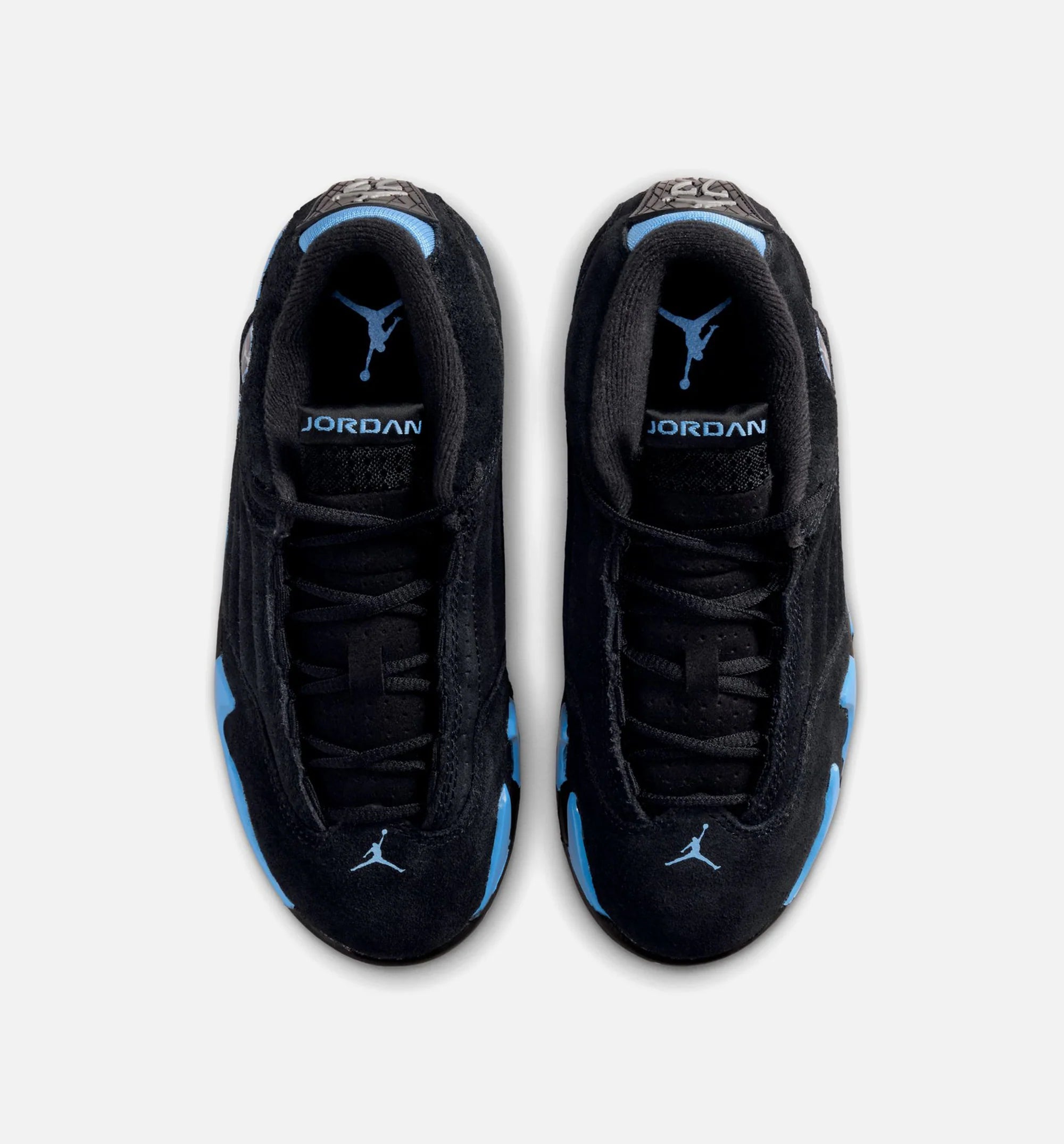 Air Jordan 14 Retro Black University Blue Preschool Lifestyle Shoe Black White University Blue