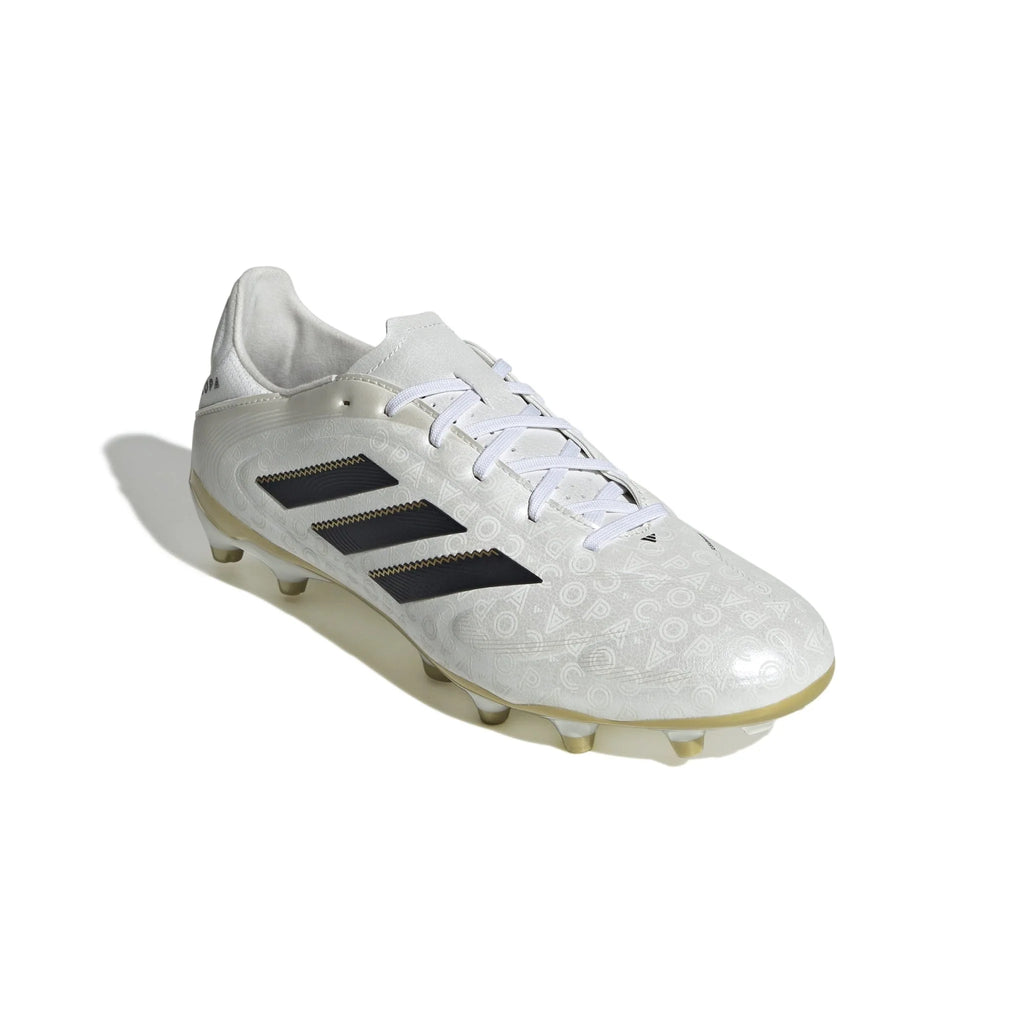 adidas Copa Pure 3 League Firm Multi Ground Boots White Black Gold