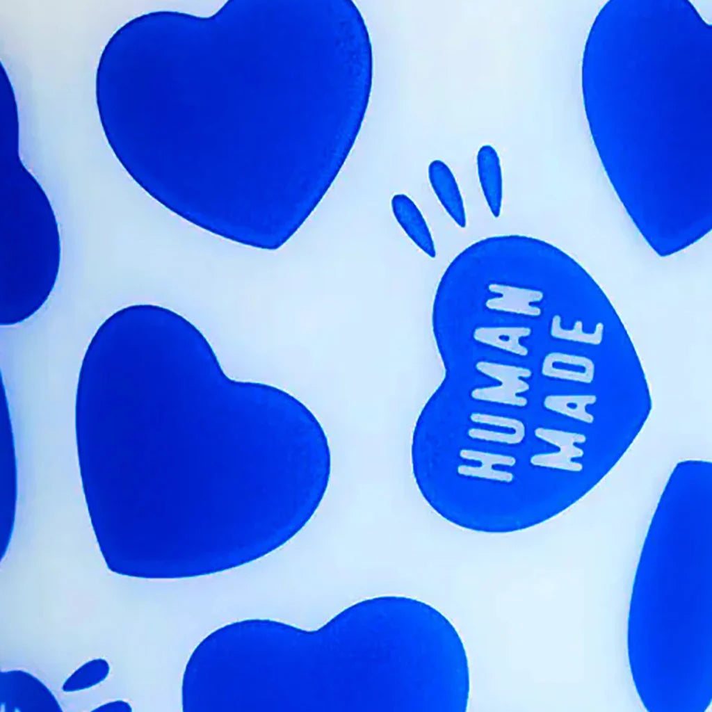 Heart Pattern Tumbler Blue