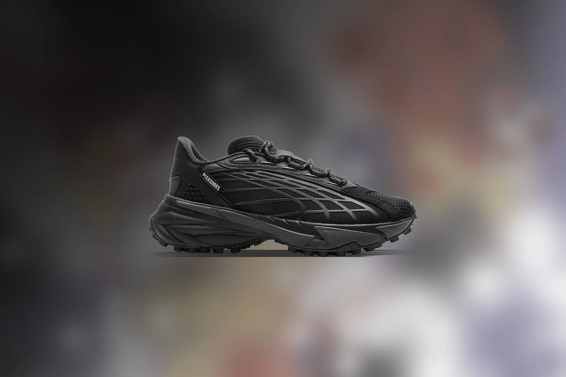 Puma x Pleasures Spirex Black