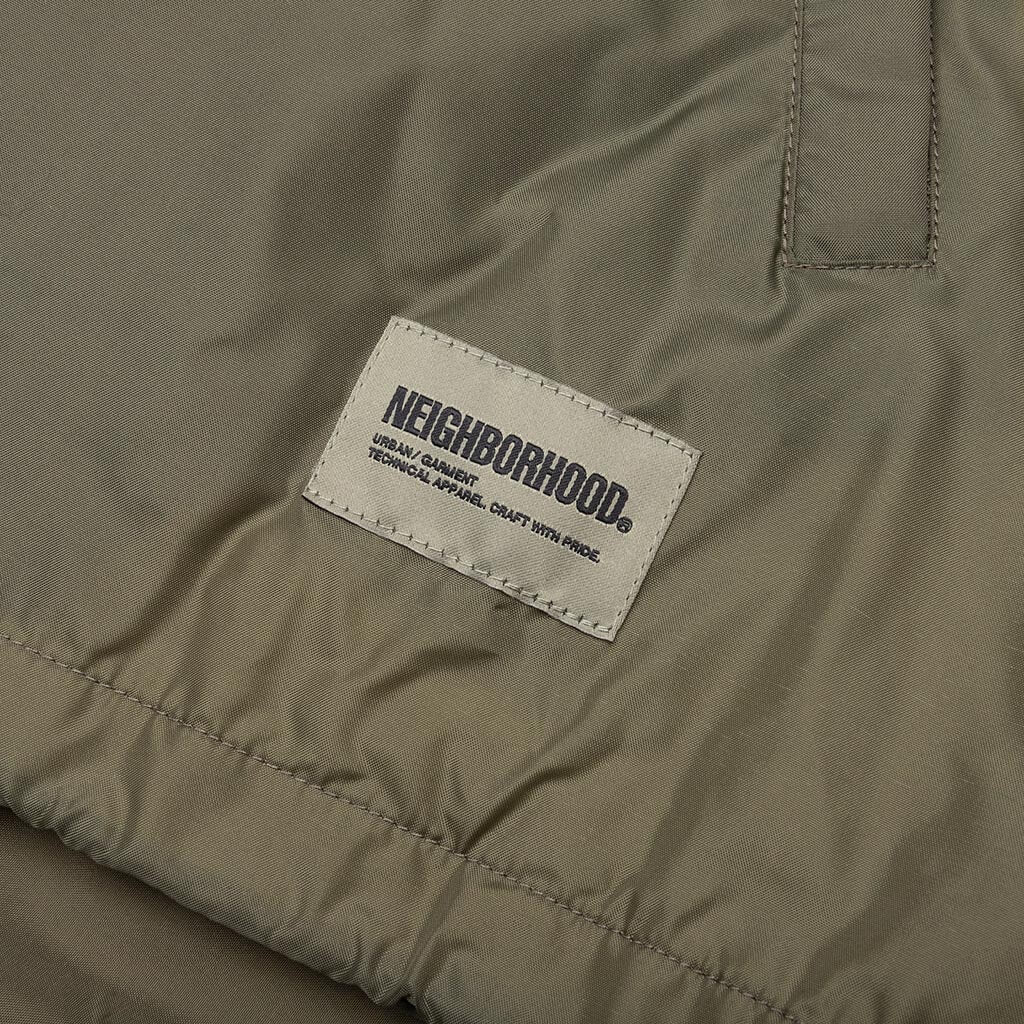 Windbreaker Coach Jacket Olive Drab