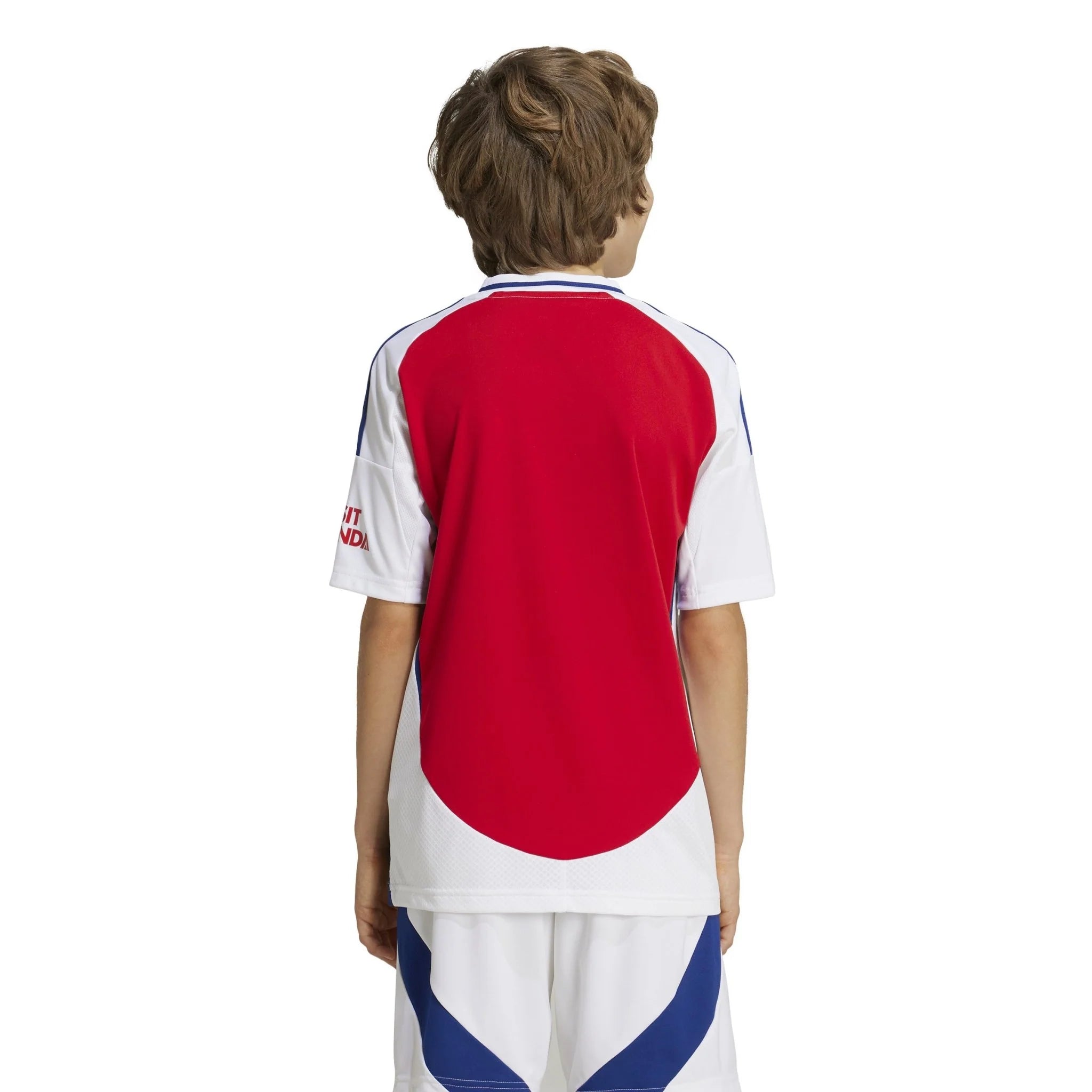 adidas Youth Arsenal Home Jersey 24 25 Scarlet White