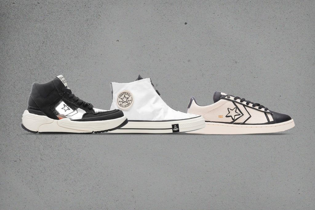 Converse x Joshua Vides Chuck 70 Hi White Black Black