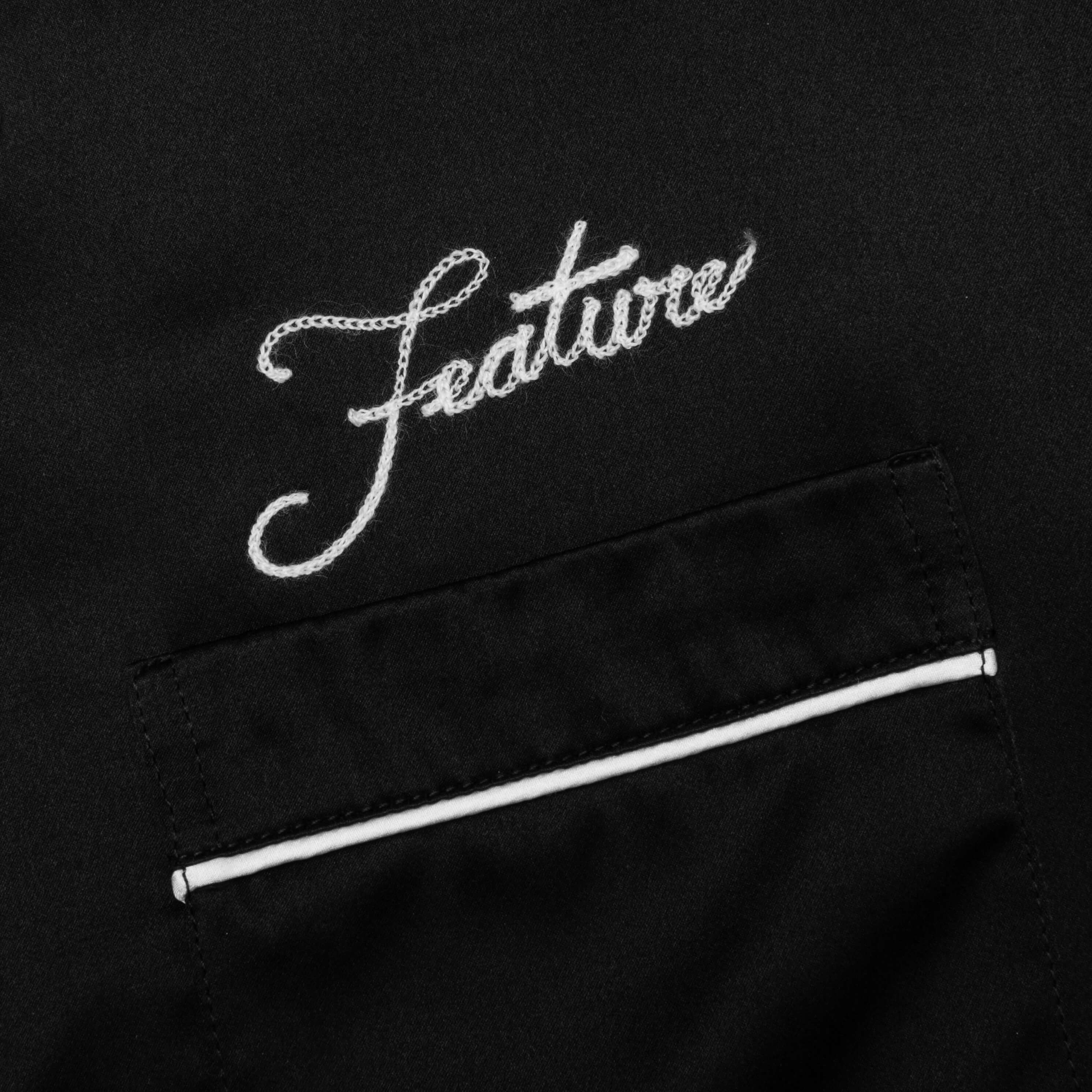 Baptiste Silk Shirt Black