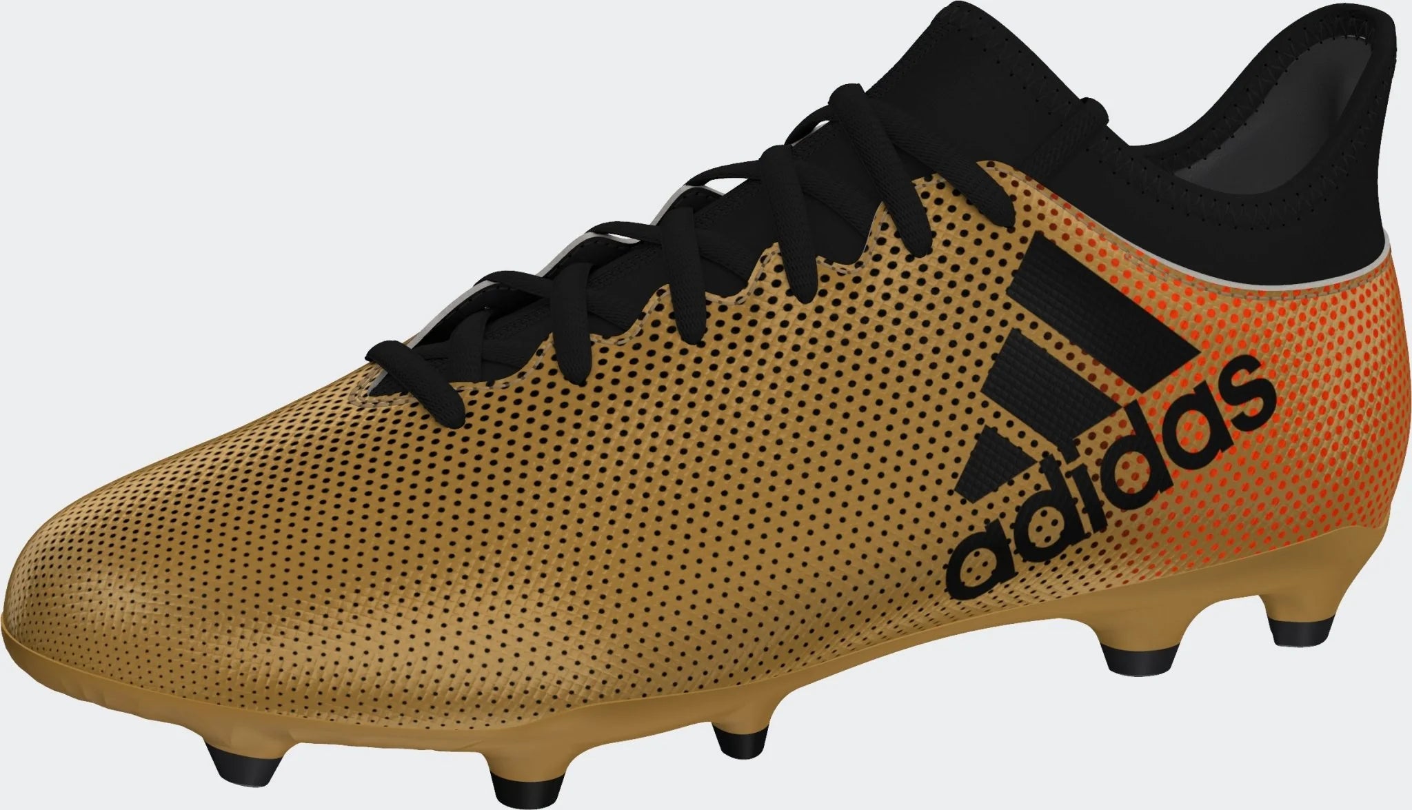 adidas X 173 FG Firm Ground Boots Tactile Gold Metallic Black Red