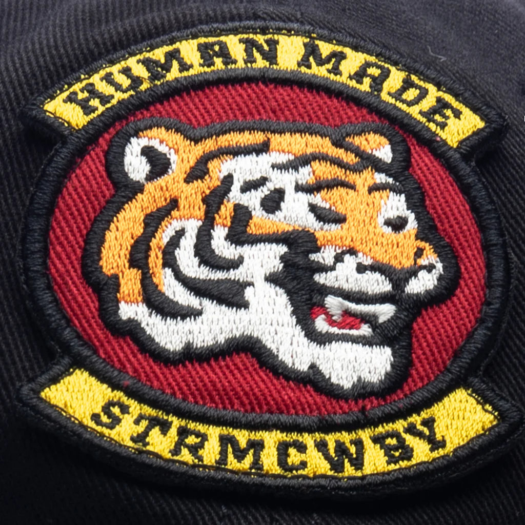 6 Panel Cap 4 Black