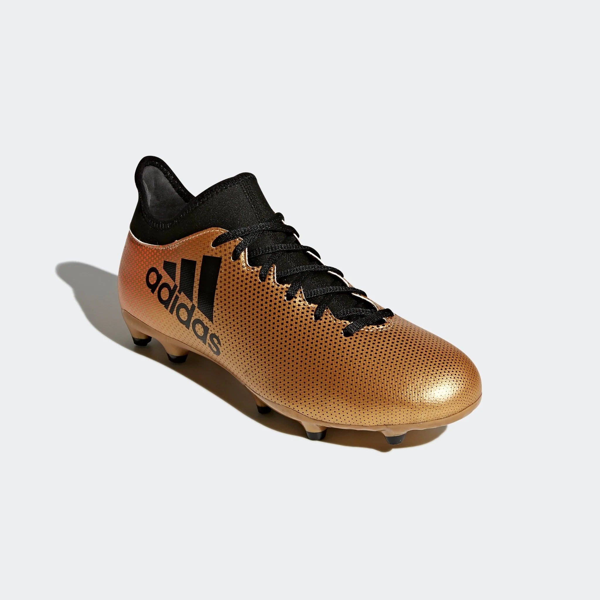 adidas X 173 FG Firm Ground Boots Tactile Gold Metallic Black Red
