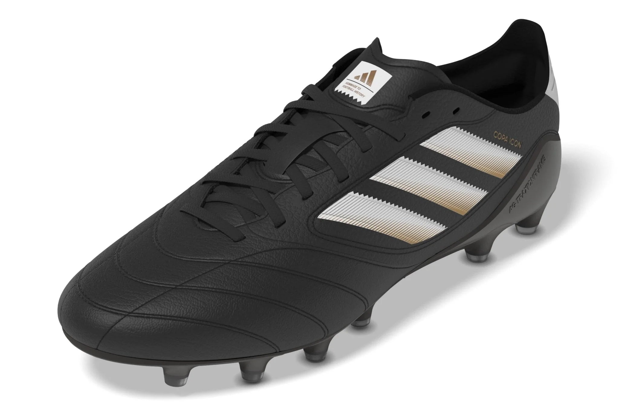adidas Copa Icon II Firm Ground Soccer Cleats Black White