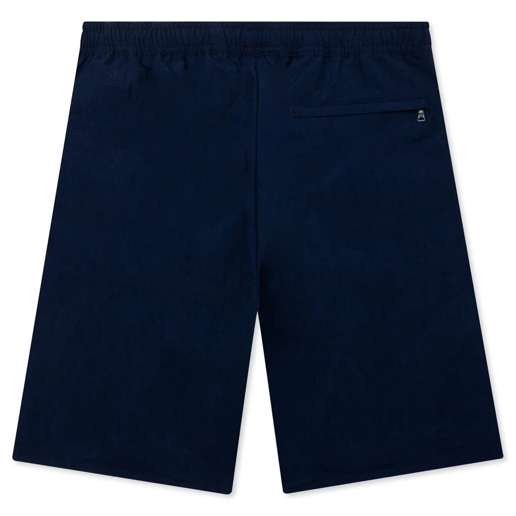Bape Sta Logo Beach Shorts Navy