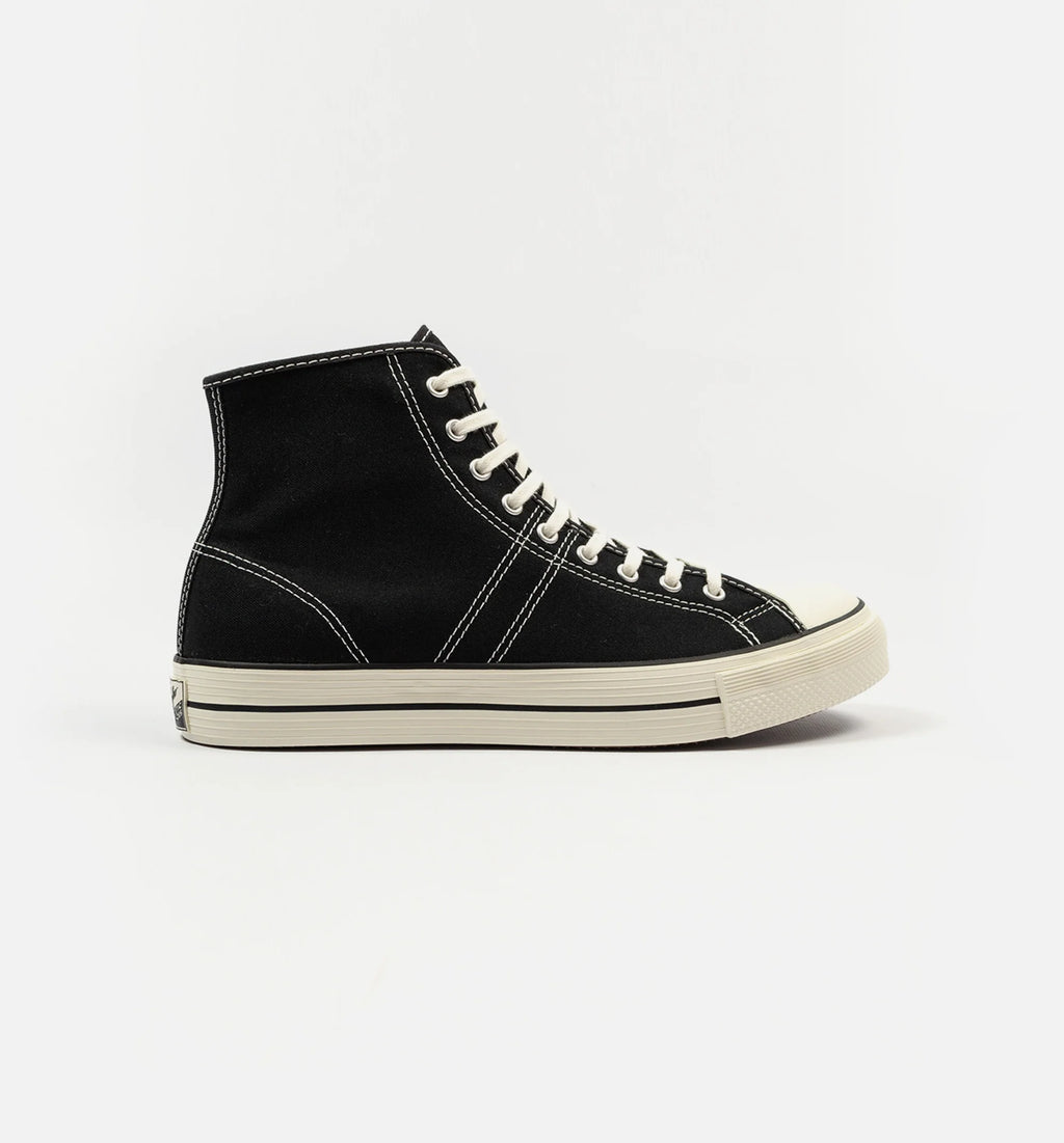 Lucky Star Mens High Top Shoe Black Egret