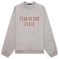 Fleece Crewneck Dark Heather