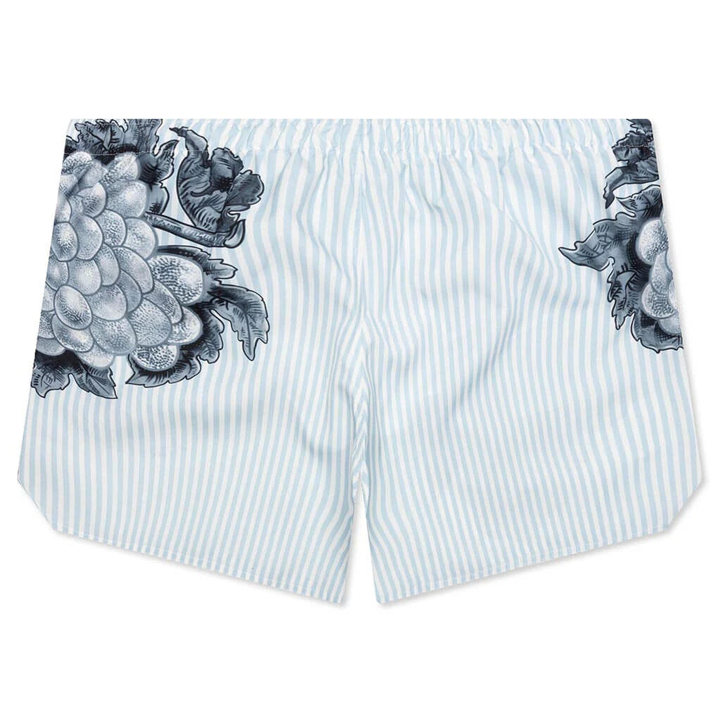 Grape Swim Shorts Light Blue