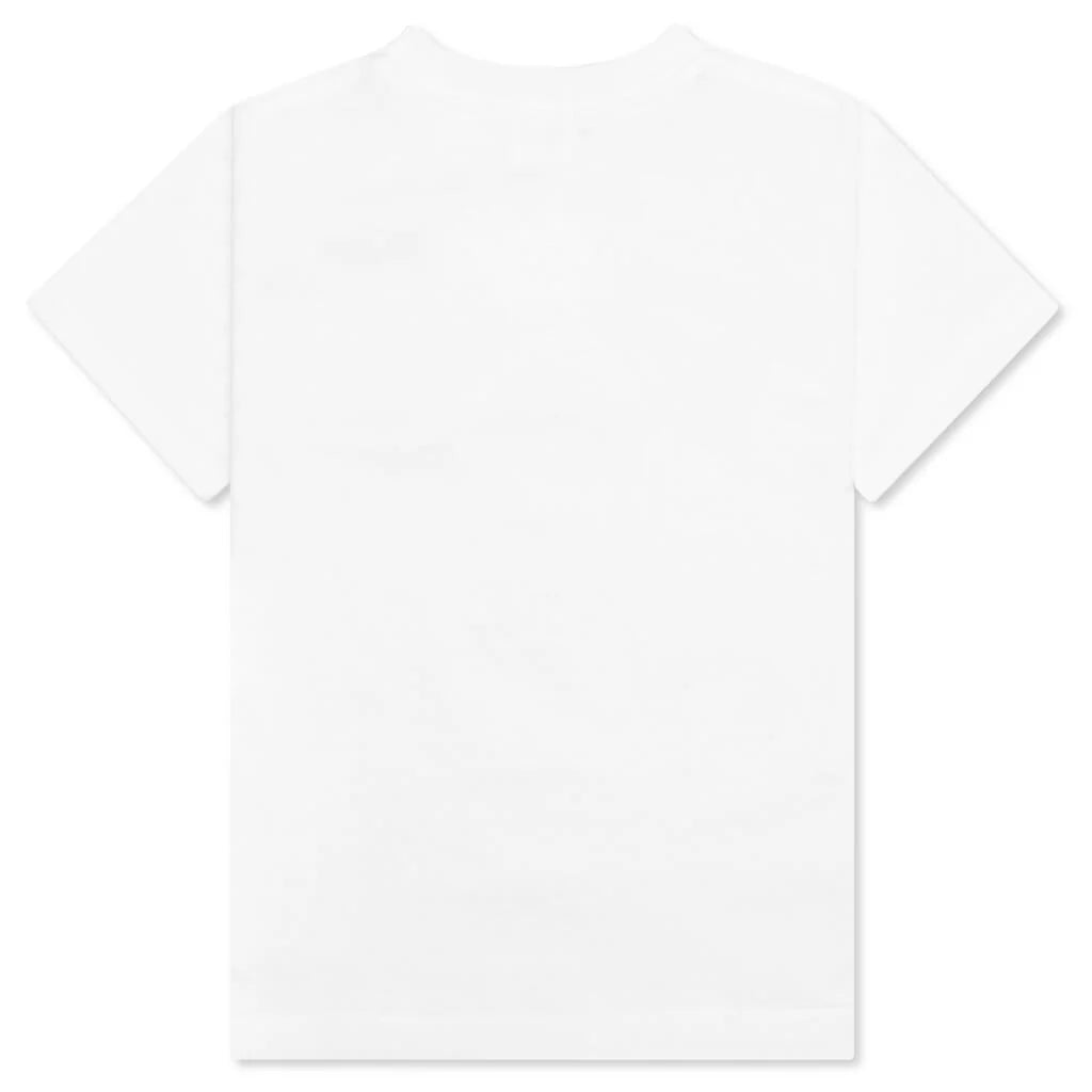 Kids 1st Camo Milo Busy Works Tee White Green