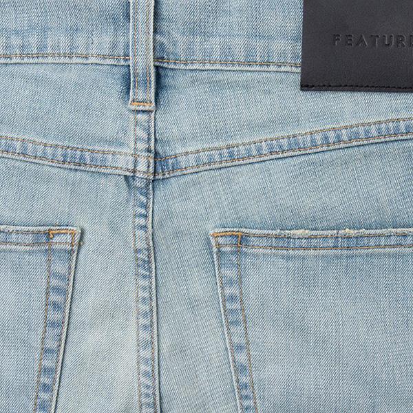 Axel Denim Distressed Washed Indigo