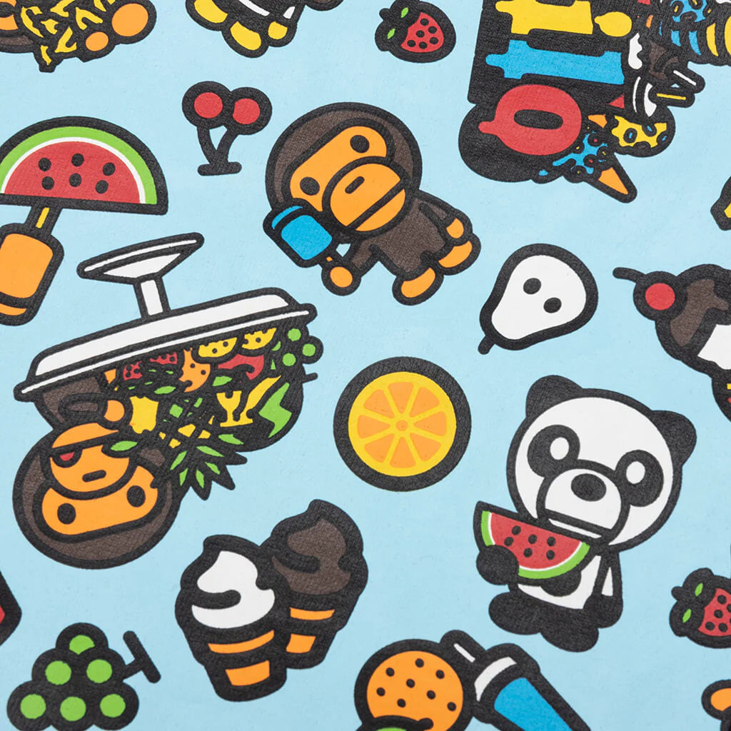 Kids Baby Milo Mixed Fruit Big Ape Head Tee Black
