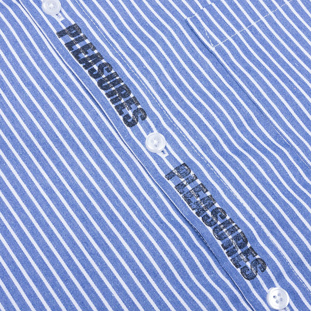 Impact Button Up Blue