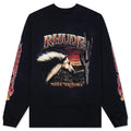 Mesa Stallion L S Tee Vintage Black Red Yellow