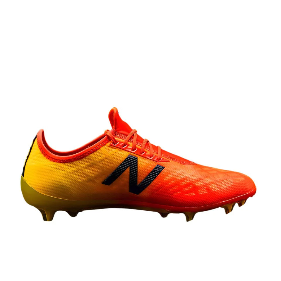 New Balance Furon 40 Pro FG Firm Ground Soccer Cleats Flame Azteca Gold