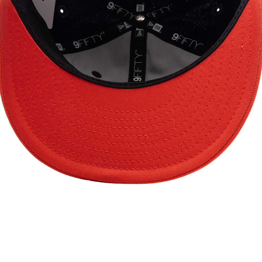 Saint Michael X New Era Mx6 H Astros Cap Navy Orange