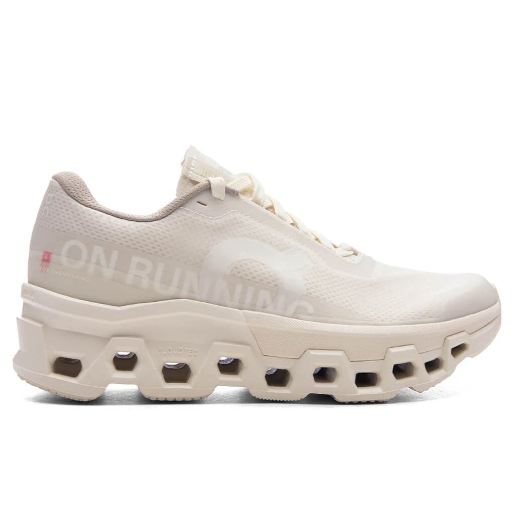 On x INVINCIBLE Cloudmonster 2 Deconstructed Perfection Ivory White