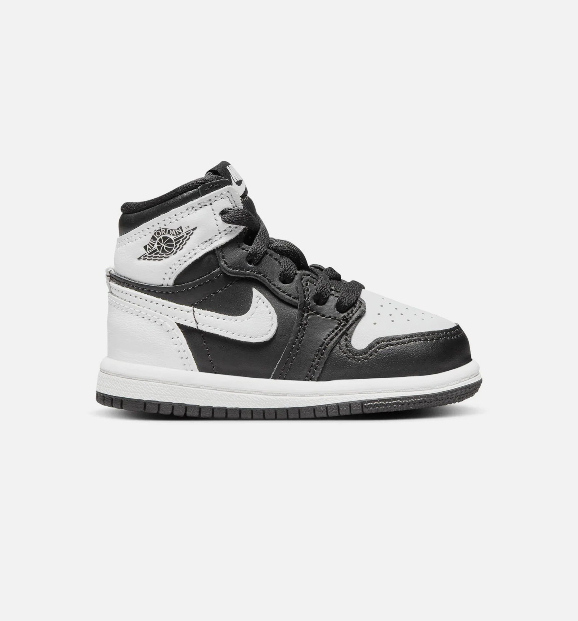 Air Jordan 1 Retro High OG Infant Toddler Lifestyle Shoe Black White