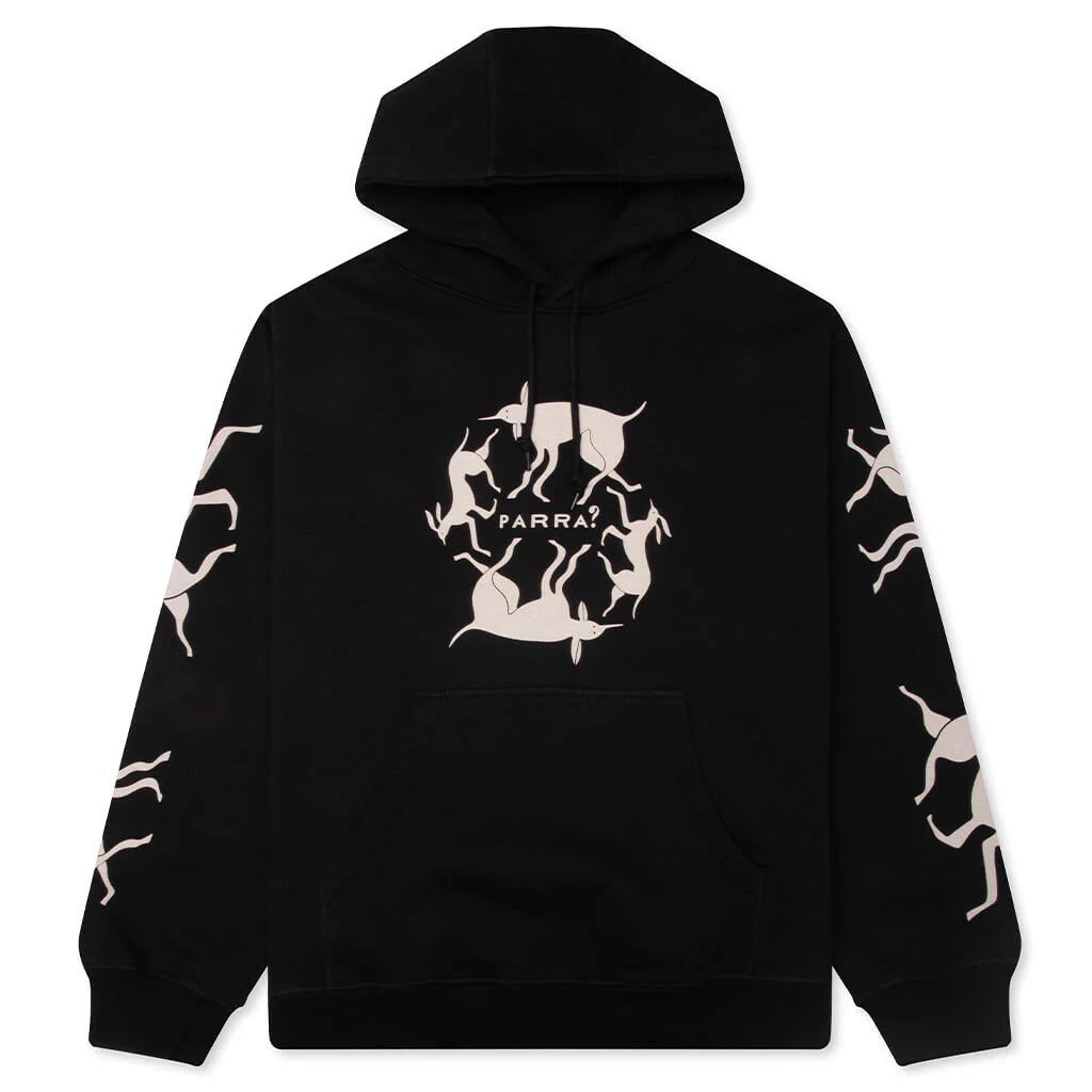 Non Grand Cafe Hooded Sweatshirt Black