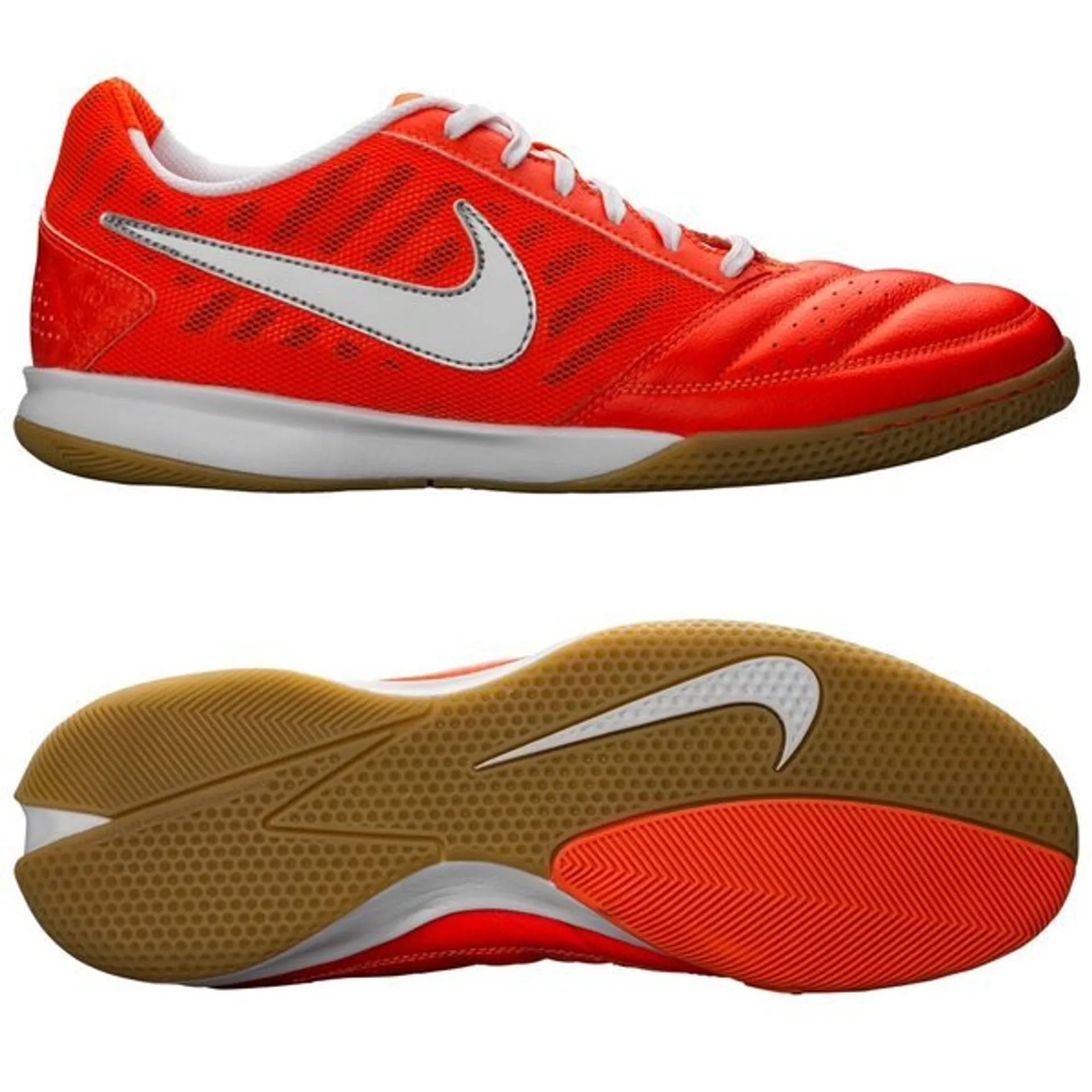 Nike Gato II Indoor Soccer Shoes Total Crimson White