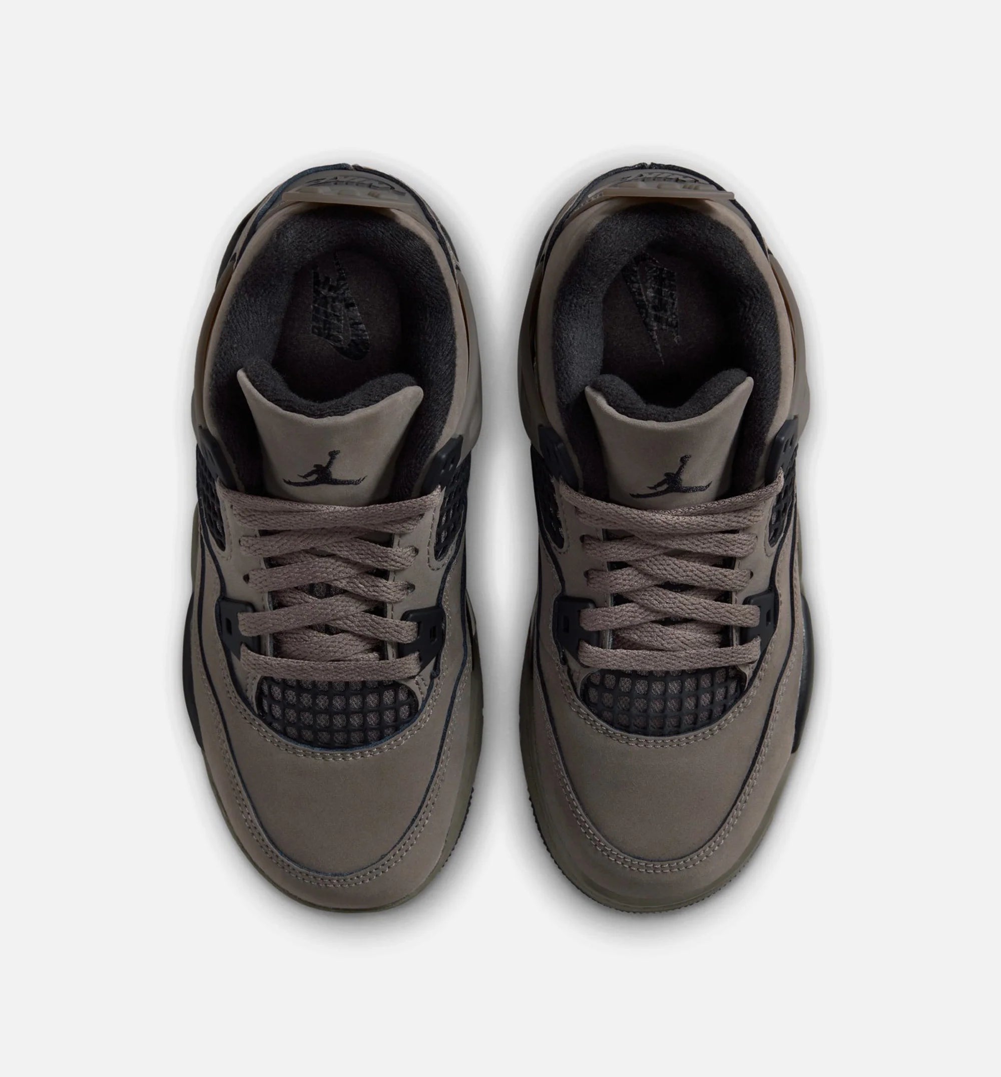 Air Jordan 4 Retro Cave Stone And Black Preschool Lifestyle Shoe Cave Stone Black Moon Particle