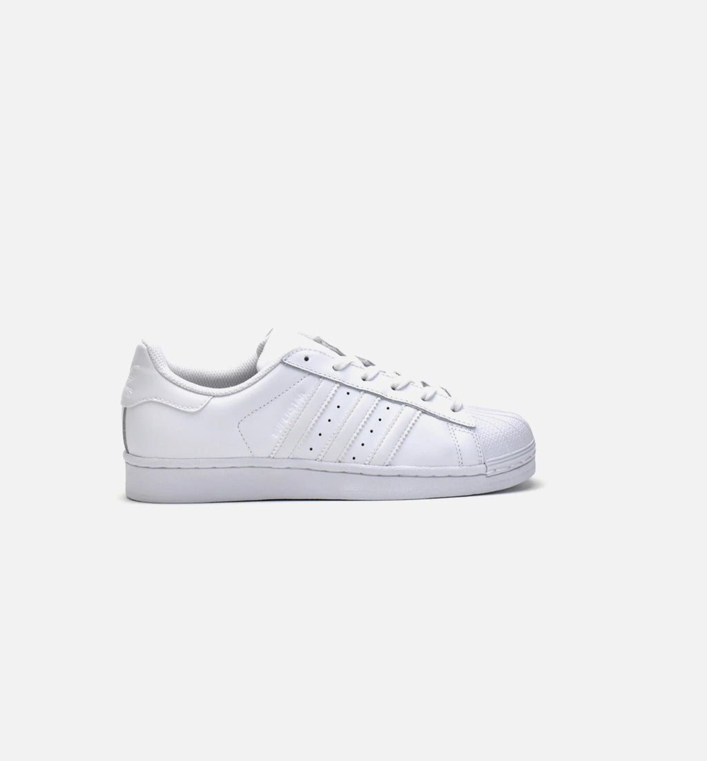 adidas Original Superstar Foundation Grade School White