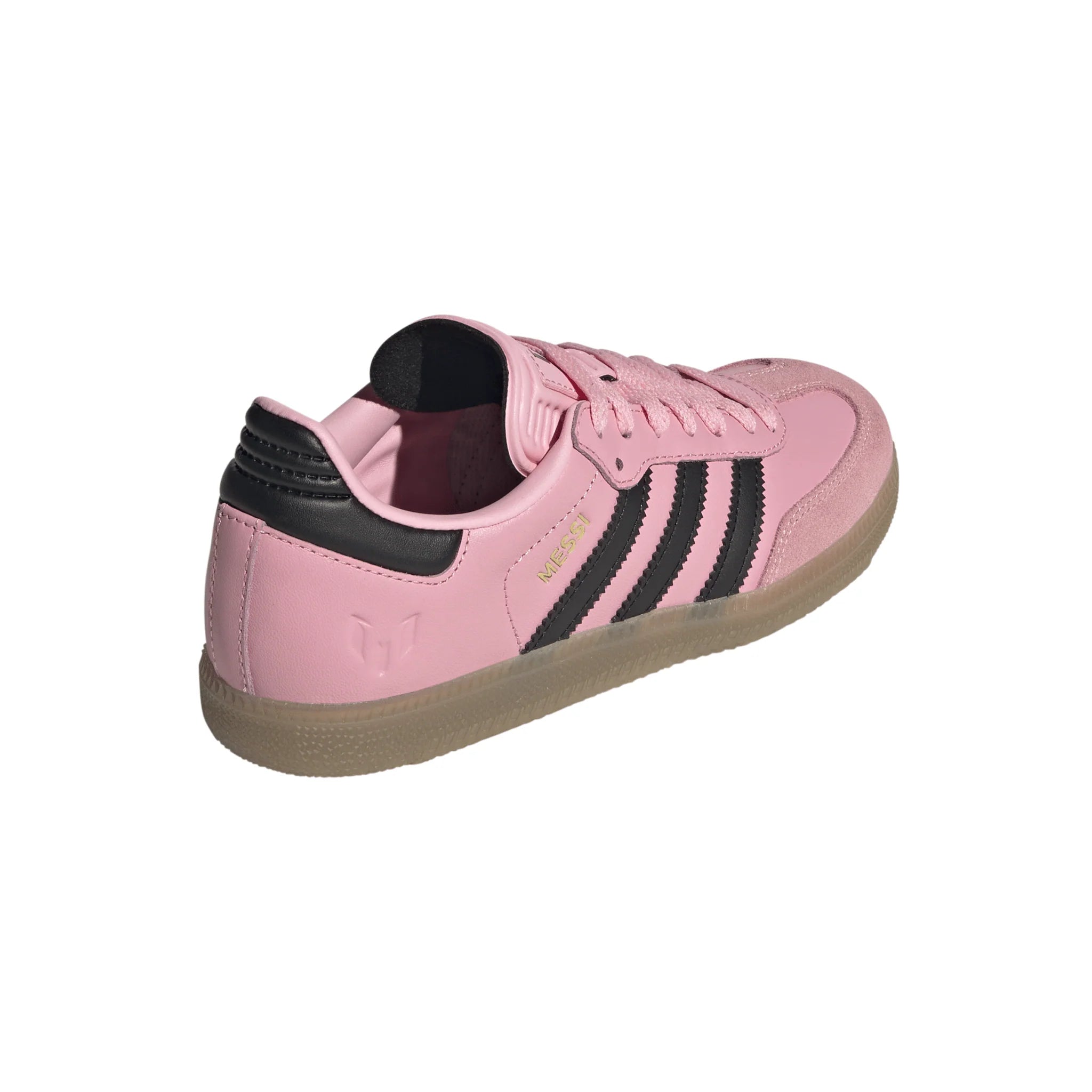 adidas Samba Messi Boots Junior Indoor Pink Black