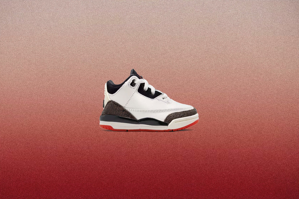 Air Jordan 3 Retro OG Worlds Best Dad TD Sail Black University Red Pale Ivory