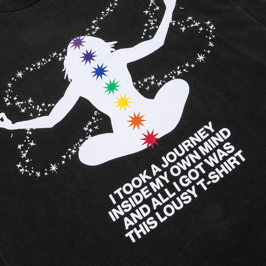 Meditation L S Tee Black