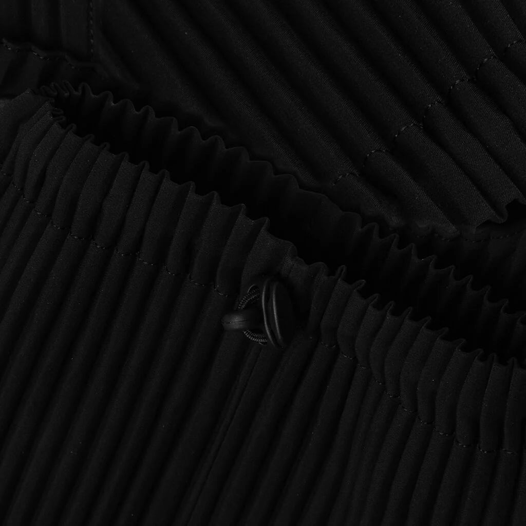 Short Strap Pocket Bag Black