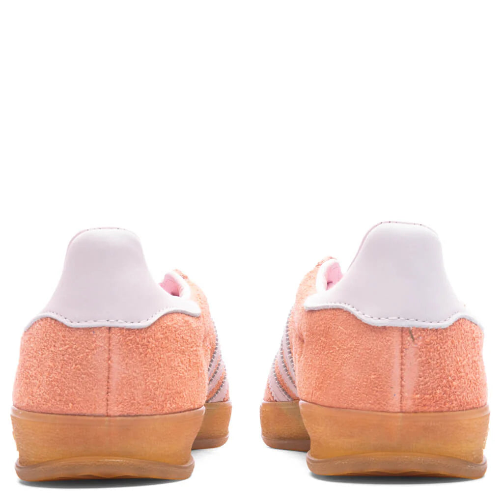Womens Gazelle Indoor Wonder Clay Clear Pink Gum
