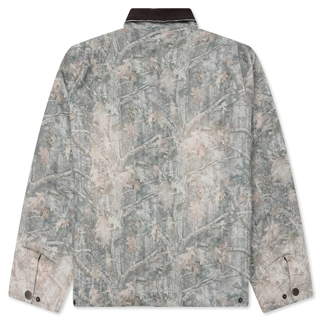 Utility Canvas Work Jacket Camouflage