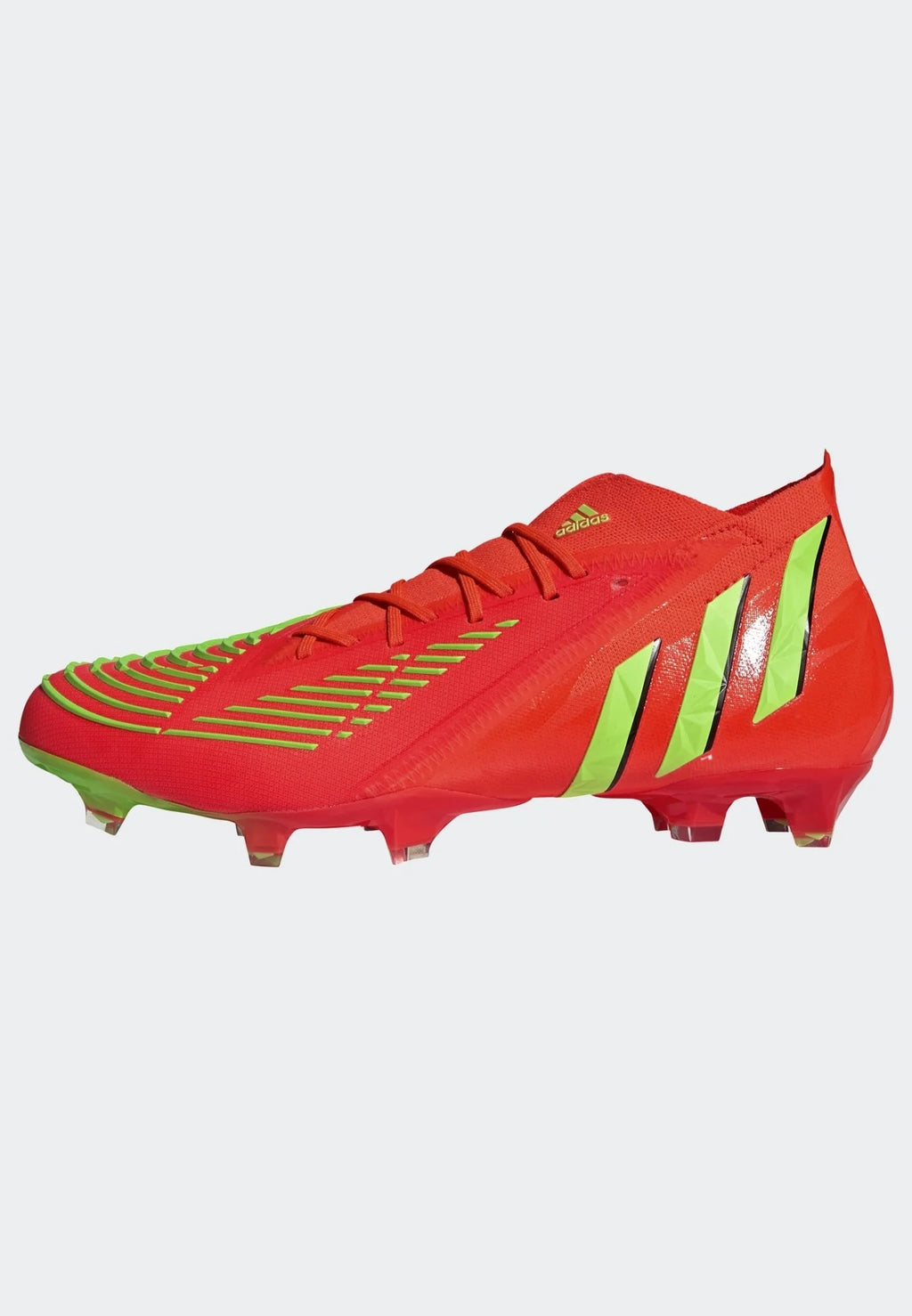 adidas Predator Edge1 FG Firm Ground Boots Solar Red Solar Green Black