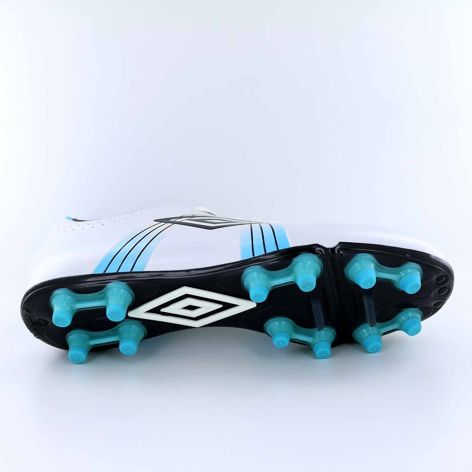 Umbro GT CUP HG A Hard Ground Soccer Cleats White Black Blue
