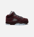 Air Jordan 5 Retro SE Burgundy Infant Toddler Lifestyle Shoe Burgundy