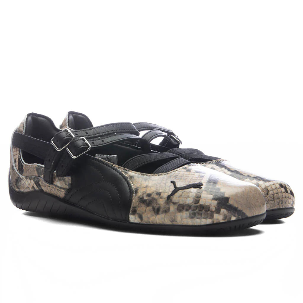 Womens Speedcat Ballet Snake Puma Black Vapor Gray