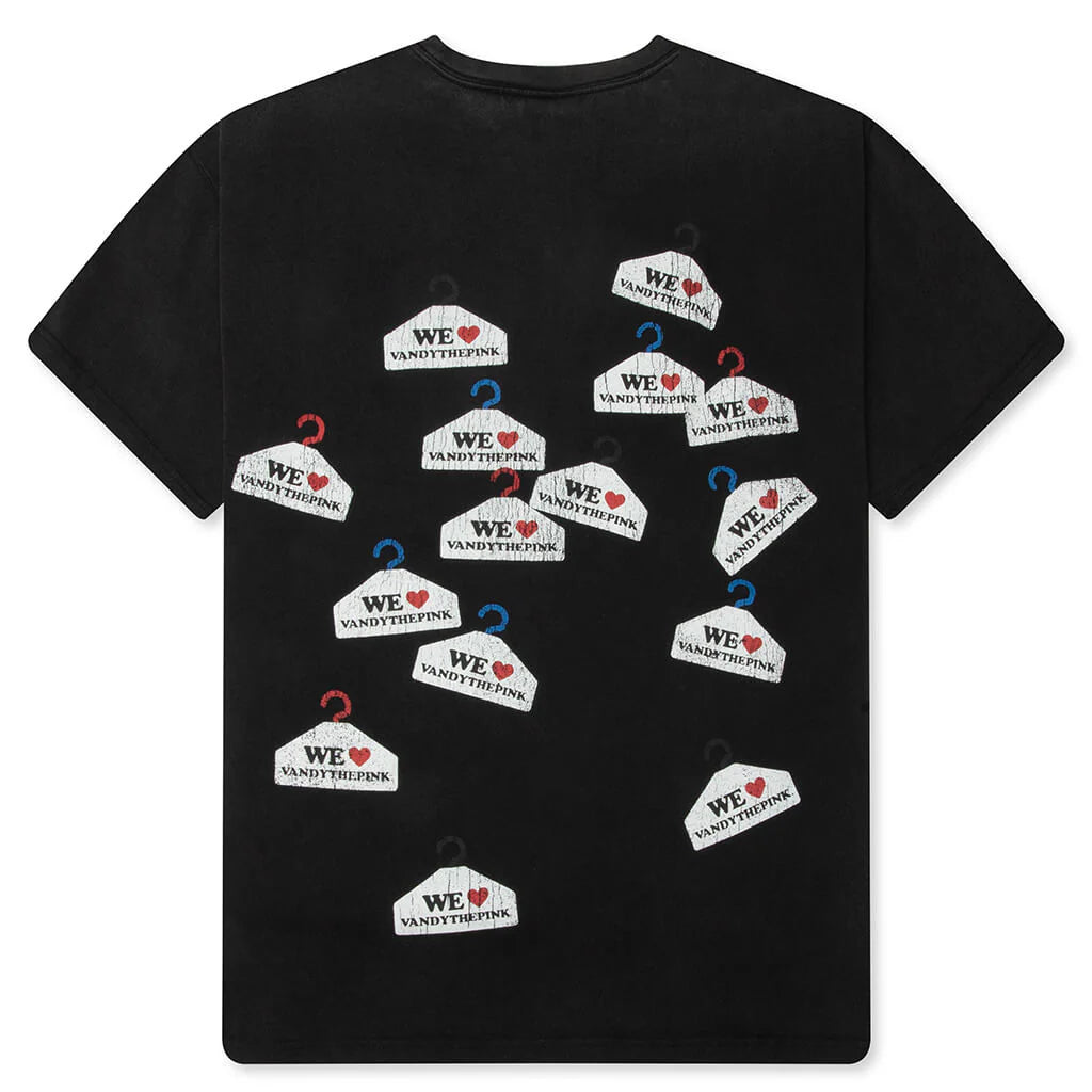 We Love VTP Tee Washed Black