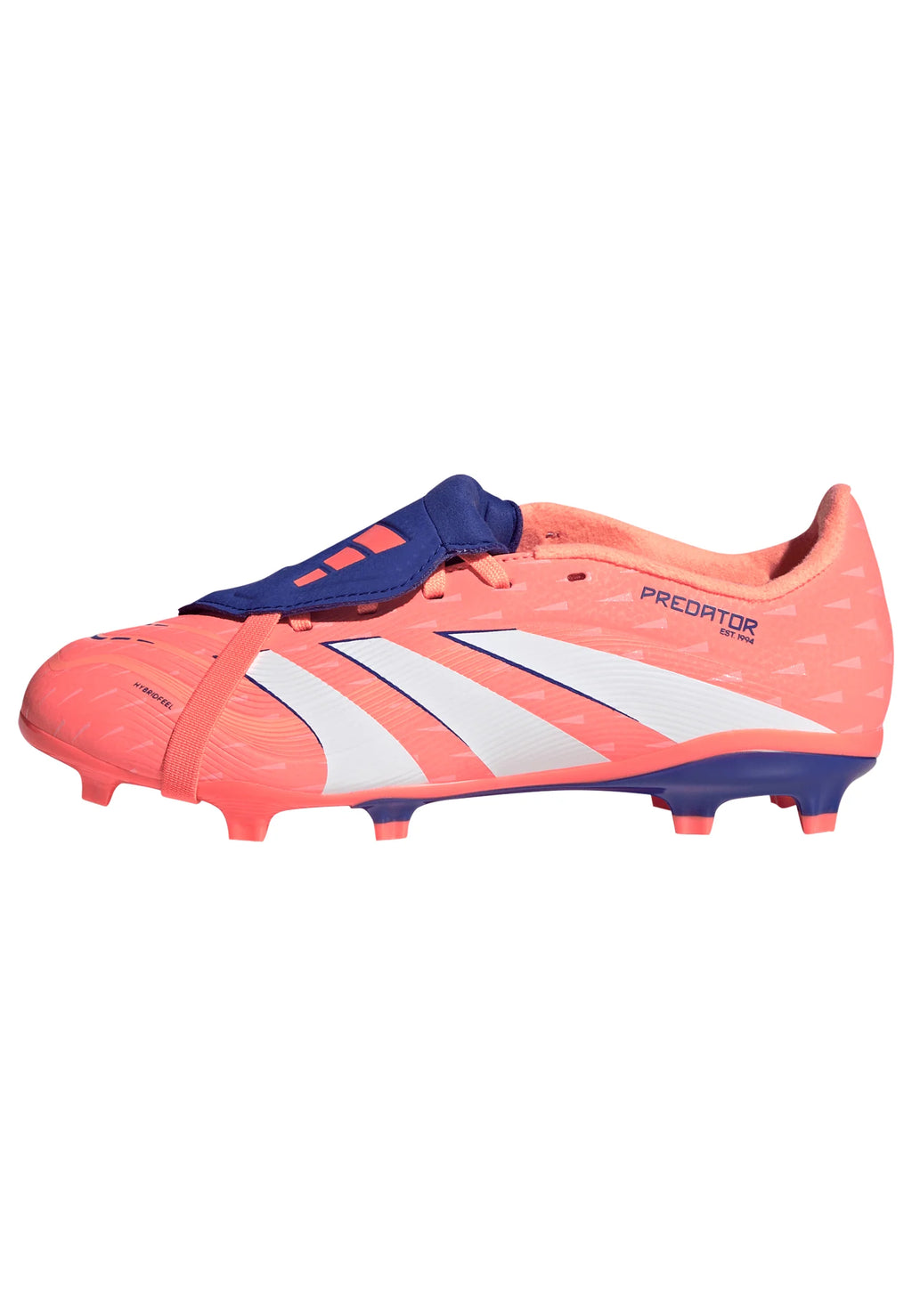 adidas Predator League Fold Over Tongue FG MG Youth Soccer Cleats Orange White