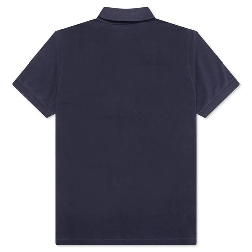 Short Sleeve Polo Navy Blue