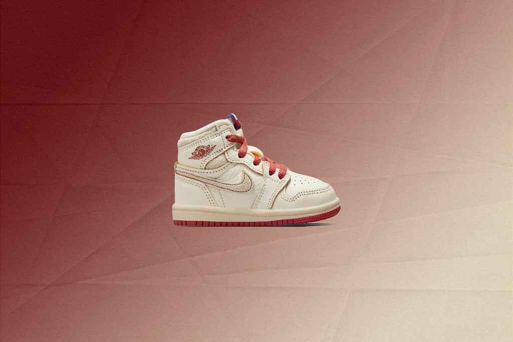 Air Jordan 1 Retro High Rare Air TD Sail Cinnabar Light Bone