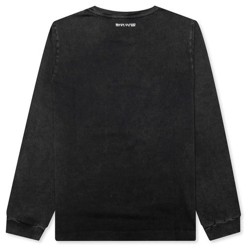 L S Graphic Tee Washed Black